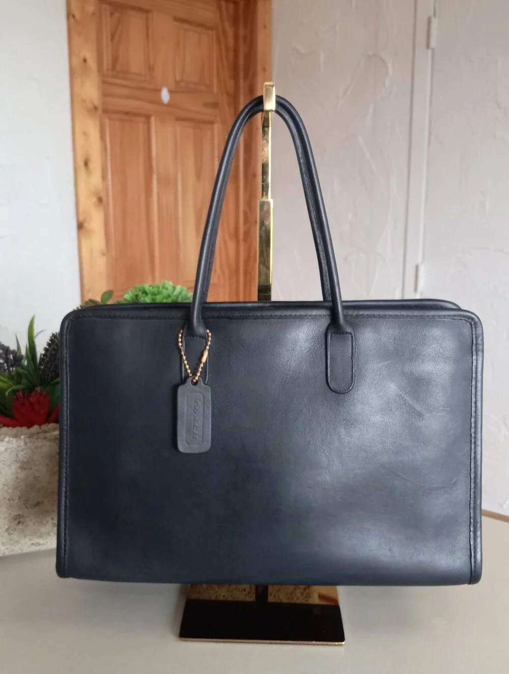 Coach Standard Tote 1983, Navy Blue